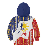 Philippines Flag Day Kid Hoodie Filipino Traditional Igorot Tribal Pattern LT9 - Polynesian Pride