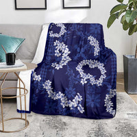 Mokihana Maile and Ilima Leis Blanket Uliuli Hawaiian Tapa Quilt Pattern - Polynesian Pride