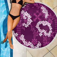 Mokihana Maile and Ilima Leis Beach Blanket Akala Hawaiian Tapa Quilt Pattern - Polynesian Pride