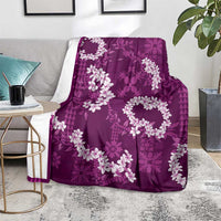 Mokihana Maile and Ilima Leis Blanket Akala Hawaiian Tapa Quilt Pattern - Polynesian Pride