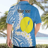 Personalized Palau 1994 Belau Rekid Hawaiian Shirt Polynesian Plumeria Style