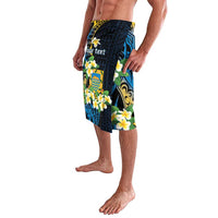 Personalised Tuvalu Beautiful Plumeria Flower Lavalava LT9 - Polynesian Pride