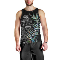 New Zealand Rugby Men Tank Top NZ Black Fern Champions History With Papua Shell LT9 - Polynesian Pride