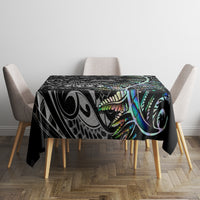 New Zealand Rugby Tablecloth NZ Black Fern Champions History With Papua Shell LT9 - Polynesian Pride