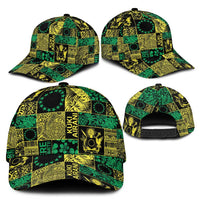 Cook Islands Mere Kiritimiti Classic Cap Pacific Patchwork Xmas Vibes LT9 - Polynesian Pride