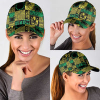 Cook Islands Mere Kiritimiti Classic Cap Pacific Patchwork Xmas Vibes LT9 - Polynesian Pride