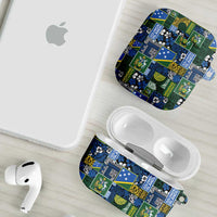 Solomon Islands Meri Kirihimete AirPods Case Pacific Patchwork Xmas Vibes LT9 - Polynesian Pride