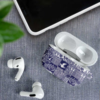 Blue Tonga Kilisimasi Fiefia AirPods Case Pacific Patchwork Xmas Vibes LT9 - Polynesian Pride
