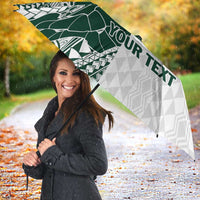 Polynesian Hawaii Volleyball Custom Umbrella Kakau with Sport Style - Polynesian Pride