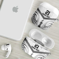 New Caledonia Football Custom AirPods Case Go Champions Les Cagous LT9 - Polynesian Pride