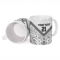 New Caledonia Football Custom Ceramic Mug Go Champions Les Cagous - Polynesian Pride