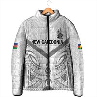 New Caledonia Football Custom Padded Jacket Go Champions Les Cagous - Polynesian Pride