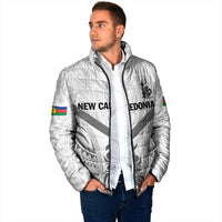 New Caledonia Football Custom Padded Jacket Go Champions Les Cagous - Polynesian Pride