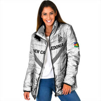 New Caledonia Football Custom Padded Jacket Go Champions Les Cagous - Polynesian Pride