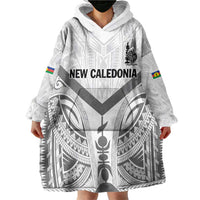 New Caledonia Football Custom Wearable Blanket Hoodie Go Champions Les Cagous