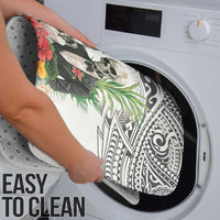 Skeleton Love for Valentine’s Day Bathroom Set Polynesian Tribal Love Forever - Polynesian Pride