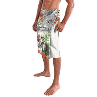 Skeleton Love for Valentine’s Day Lavalava Polynesian Tribal Love Forever