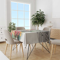Skeleton Love for Valentines Day Tablecloth Polynesian Tribal Love Forever LT9 - Polynesian Pride