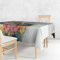 Skeleton Love for Valentines Day Tablecloth Polynesian Tribal Love Forever LT9 - Polynesian Pride