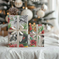 Skeleton Love for Valentines Day Wrapping Paper Polynesian Tribal Love Forever LT9 - Polynesian Pride