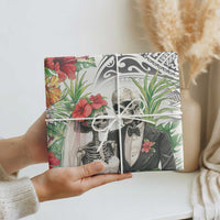 Skeleton Love for Valentines Day Wrapping Paper Polynesian Tribal Love Forever LT9 - Polynesian Pride