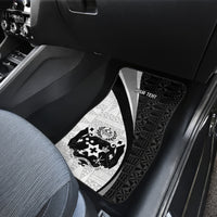 Personalised Tonga Emancipation Day Car Mats Since 1970 Ngatu Tribal Pattern LT9 - Polynesian Pride