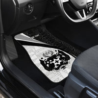 Personalised Tonga Emancipation Day Car Mats Since 1970 Ngatu Tribal Pattern LT9 - Polynesian Pride