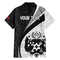 Personalised Tonga Emancipation Day Hawaiian Shirt Since 1970 Ngatu Tribal Pattern LT9 - Polynesian Pride