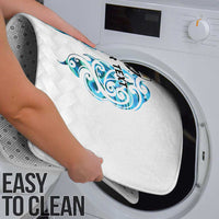 Queensland Maori Kiwi Personalised Bathroom Set Ma Kakariki Papua Shell Maori Tribal Tattoo - Polynesian Pride