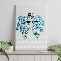 Queensland Maori Kiwi Personalised Canvas Wall Art Ma Kakariki Papua Shell Maori Tribal Tattoo LT9 - Polynesian Pride