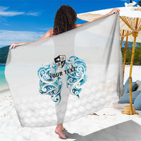 Queensland Maori Kiwi Personalised Sarong Ma Kakariki Papua Shell Maori Tribal Tattoo
