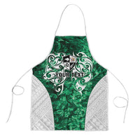 Queensland Maori Kiwi Personalised Apron Kikirangi Papua Shell Maori Tribal Tattoo - Polynesian Pride