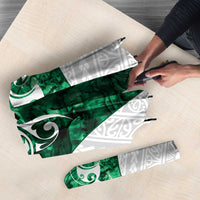 Queensland Maori Kiwi Personalised Umbrella Kikirangi Papua Shell Maori Tribal Tattoo - Polynesian Pride