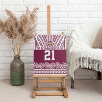 Queensland Maori Nga Hau E Wha Custom Canvas Wall Art Polynesian Maori Tribal Pattern LT9 - Polynesian Pride
