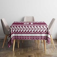 Queensland Maori Nga Hau E Wha Custom Tablecloth Polynesian Maori Tribal Pattern LT9 - Polynesian Pride