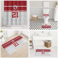 Queensland Tonga Custom Bathroom Set QLD with Tongan Ngatu Pattern - Polynesian Pride