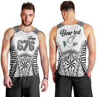 Personalised Tonga 676 Men Tank Top Tribal Kupesi Ngatu Unique LT9 - Polynesian Pride