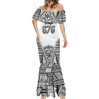 Personalised Tonga 676 Mermaid Dress Tribal Kupesi Ngatu Unique