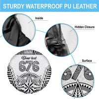 Personalised Tonga 676 Spare Tire Cover Tribal Kupesi Ngatu Unique LT9 - Polynesian Pride