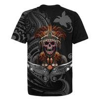 Mokomoko Tribe Eastern Highlands Province Rugby Jersey Papua New Guinea Indigenous Pattern LT9 - Polynesian Pride