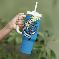 FSM Yap State Polynesian Shark Tattoo Personalised Tumbler With Handle
