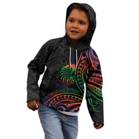 New Caledonia Polynesian Tatoo Personalised Kid Hoodie