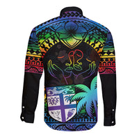 fiji-lgbt-long-sleeve-button-shirt-love-is-love-tapa-pattern-rainbow-water-color