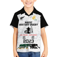 New Zealand South Africa Rugby Hawaiian Shirt History Commemorative World Cup Winners Unique LT9 - Polynesian Pride