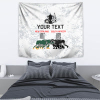 Custom New Zealand South Africa Rugby Tapestry History Commemorative World Cup Winners Unique LT9 - Polynesian Pride