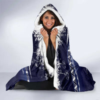 Felis Pusgua Guam Santa Hooded Blanket Merry Christmas with Polynesian Tribal LT9 - Polynesian Pride