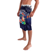 Felis Pusgua Guam Santa Lavalava Merry Christmas with Polynesian Tribal LT9 - Polynesian Pride