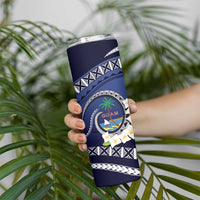 Hafai Adai Guam Guasalis Skinny Tumbler Polynesian Tribal Pattern LT9 - Polynesian Pride