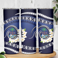 Hafai Adai Guam Guasalis Skinny Tumbler Polynesian Tribal Pattern LT9 - Polynesian Pride