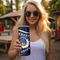 Hafai Adai Guam Guasalis Skinny Tumbler Polynesian Tribal Pattern LT9 - Polynesian Pride